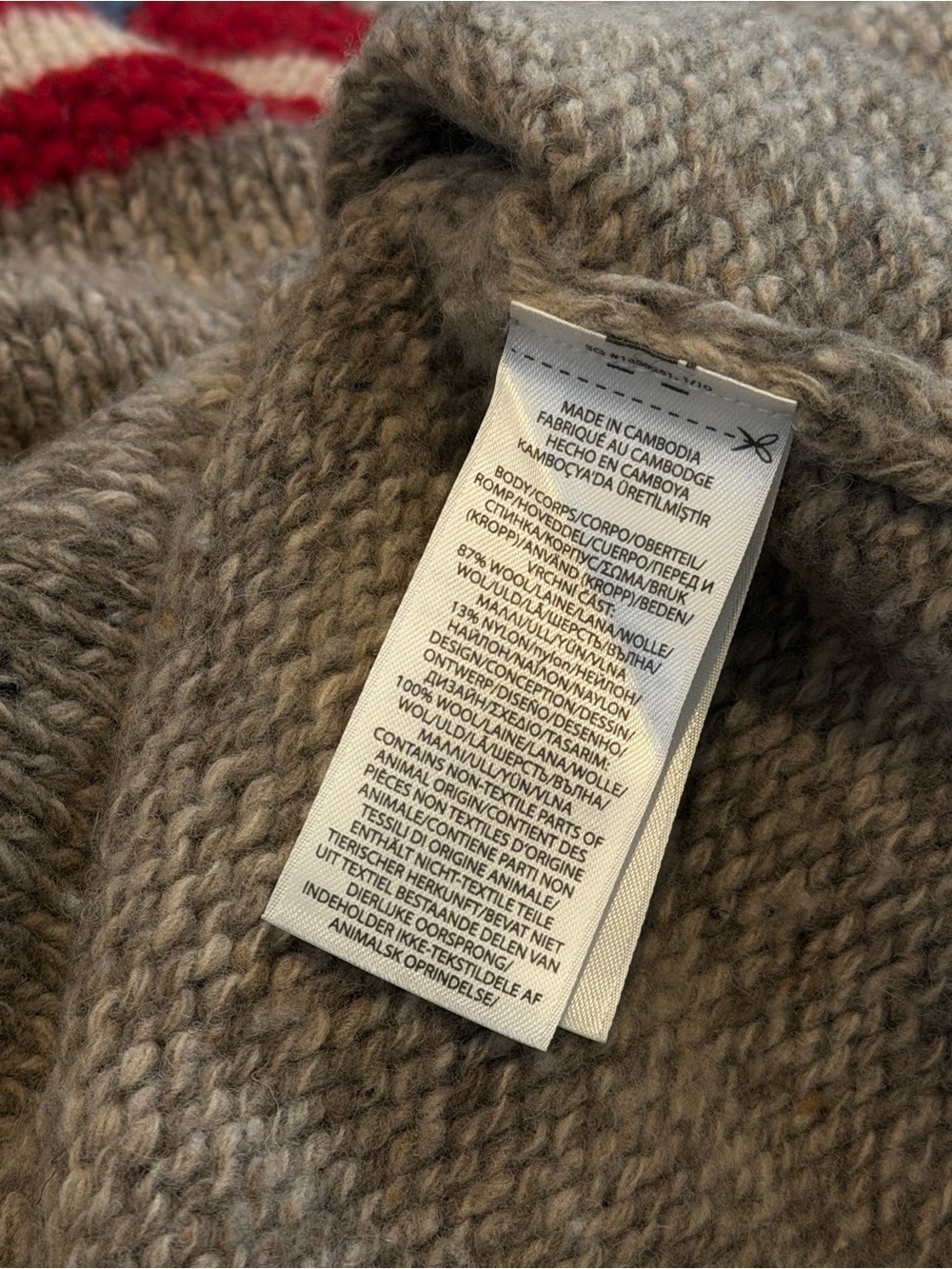 Polo Ralph Lauren American Flag Turtleneck Sweater - Picture 7 of 8